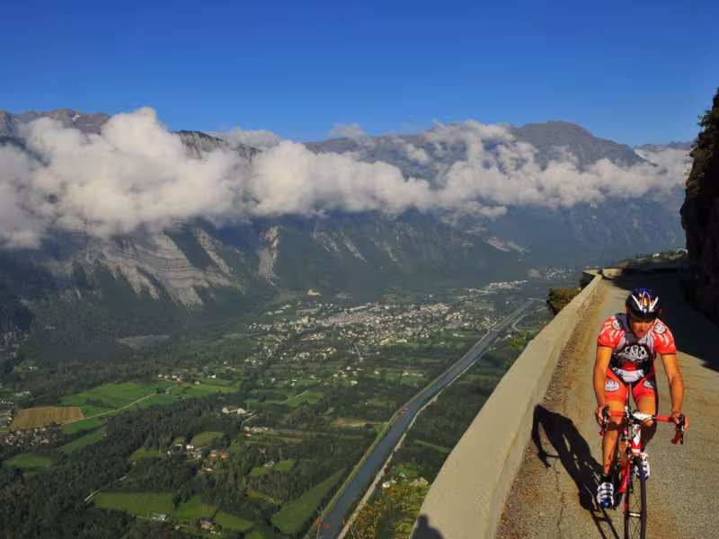 Alpe d'Huez, col de Sarenne et les balcons d'Auris