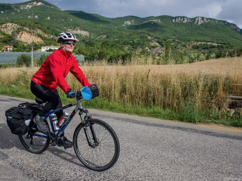 Cycling in the Buech Valley