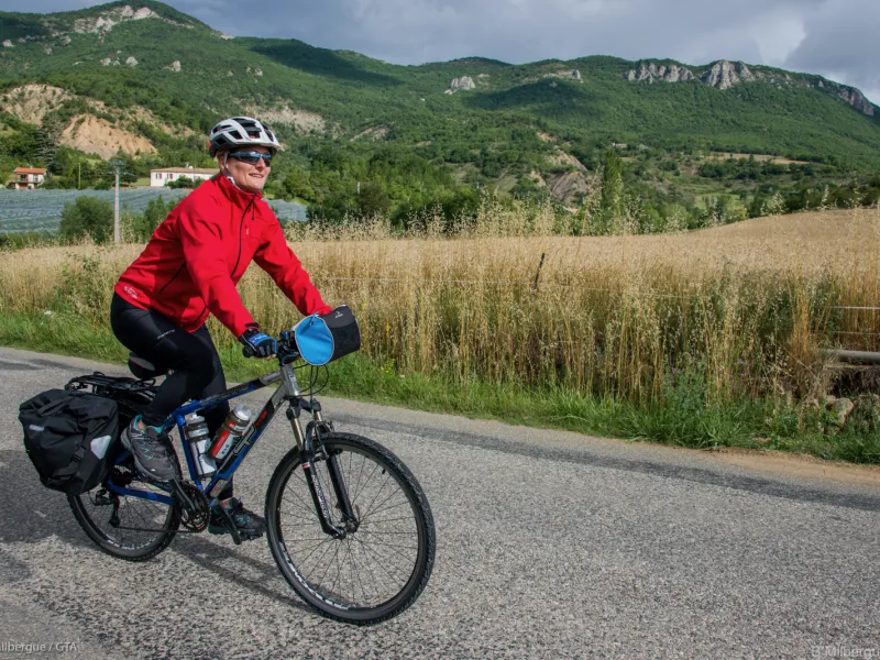 Cycling in the Buech Valley