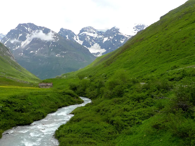 Alpine pastures of Bonneval-sur-Arc