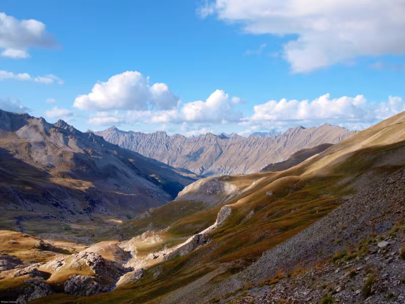 Lunar atmosphere at Col de la Bonette