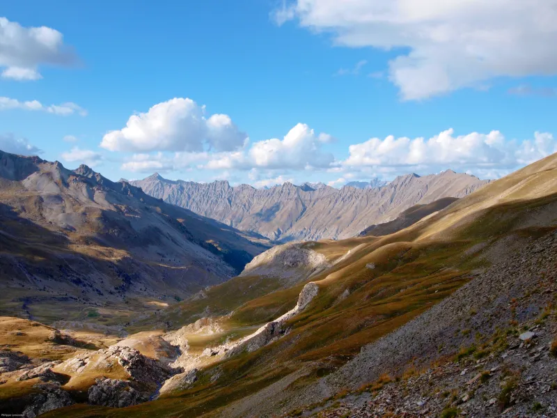Lunar atmosphere at Col de la Bonette