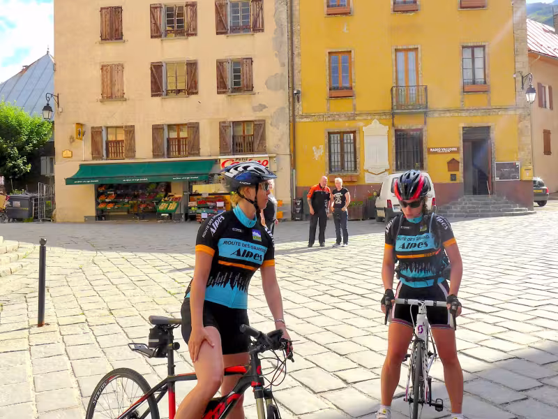 Arrival in Valloire