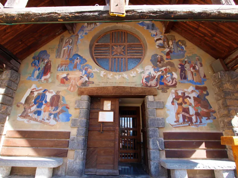Baroque art on religious buildings