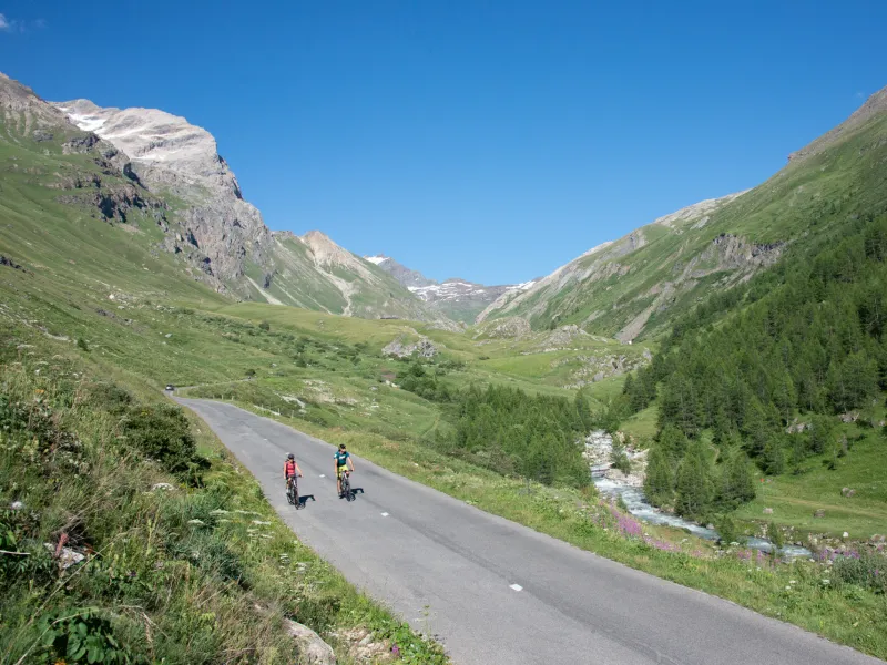 At the foot of the Col de l'Iseran Haute-Tarentaise coast