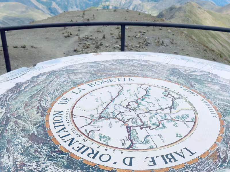 At the top of the Bonnette