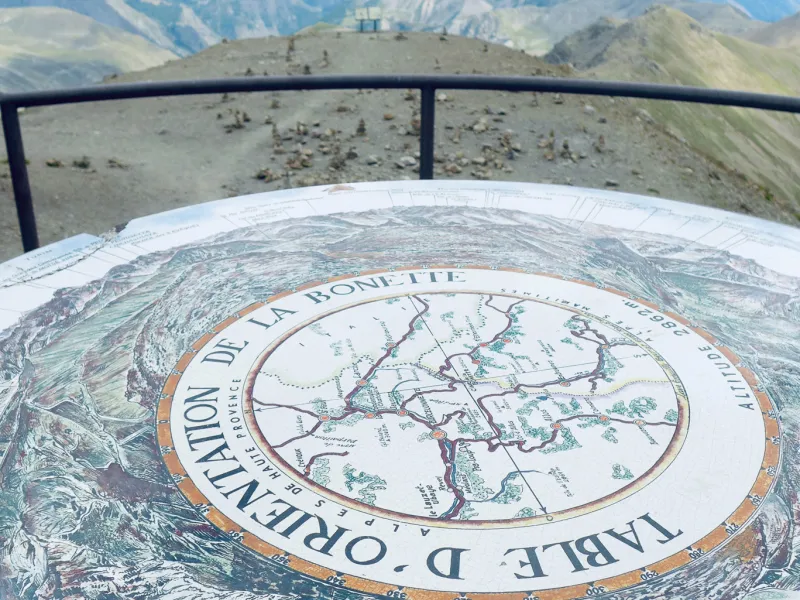 At the top of the Bonnette