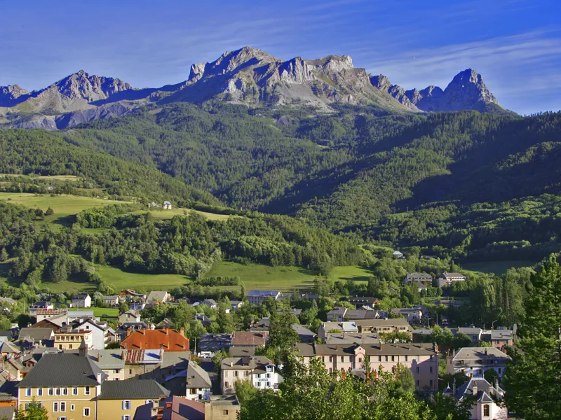 Vue sur Barcelonnette Ubaye