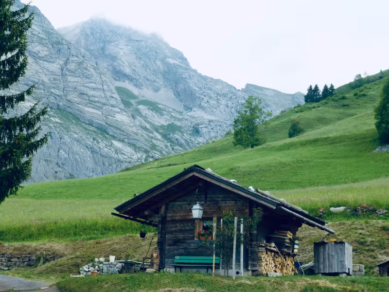 Typical Grand-Bornand cabin