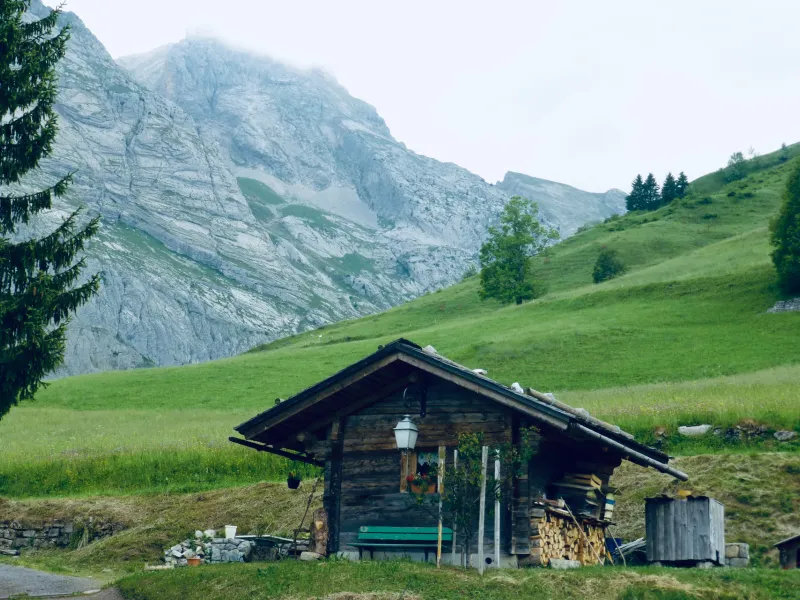Typical Grand-Bornand cabin