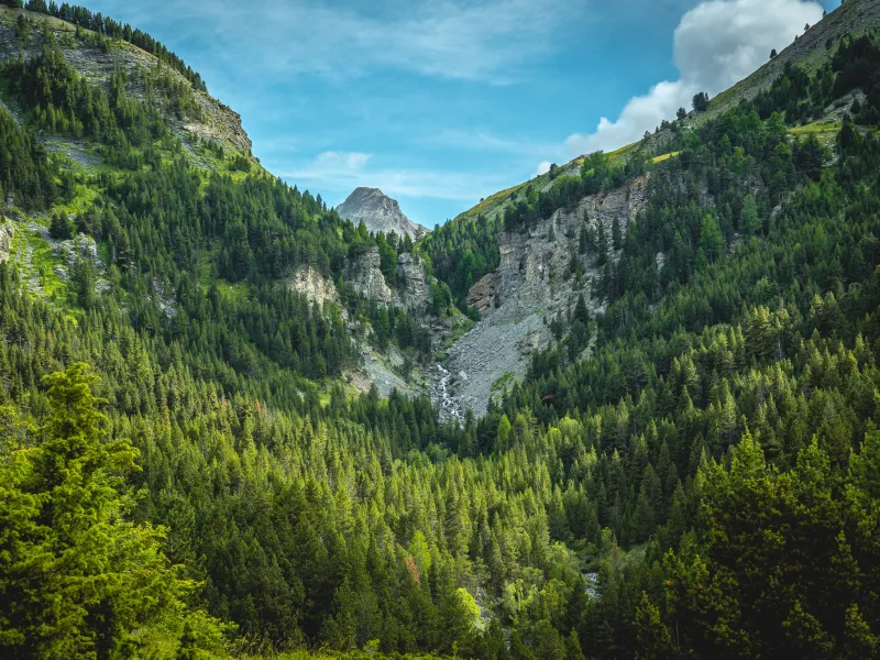 Pissoun de Terres Pleines waterfall