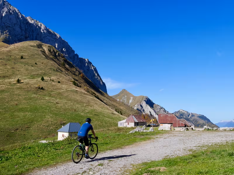 Aravis gravel pass