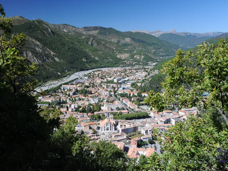 View of Digne-les-Bains