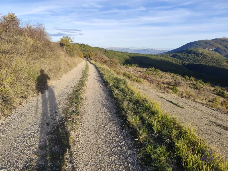 End of the day on the southern gravel trails