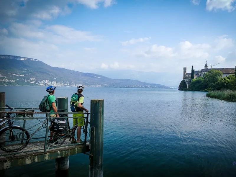 Lac du Bourget and Hautecombe Abbey