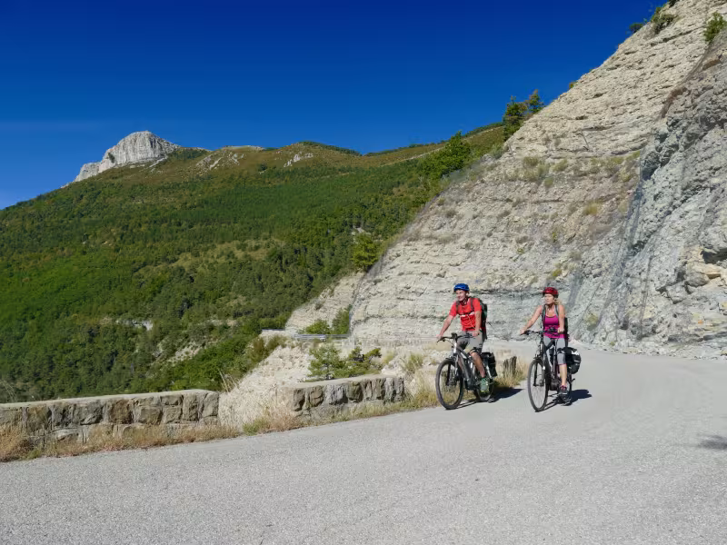 At the top of the Esteron Valley