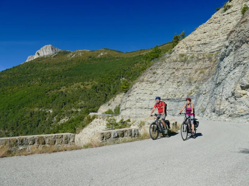 At the top of the Esteron Valley