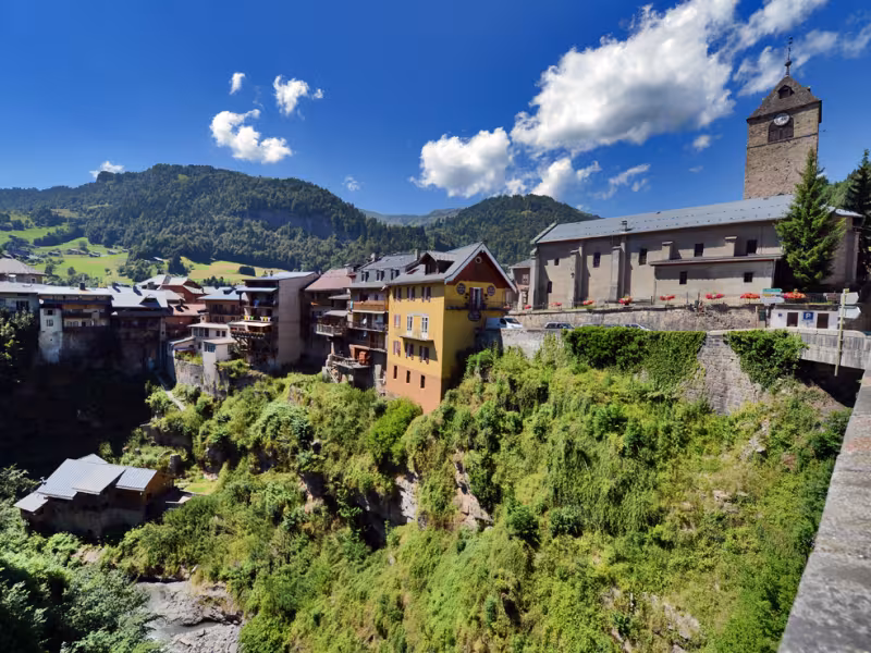 Flumet in the heart of Val d_Arly