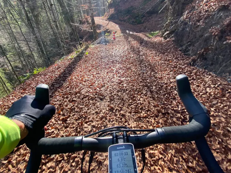 Off-season gravel in the Dranse Valley