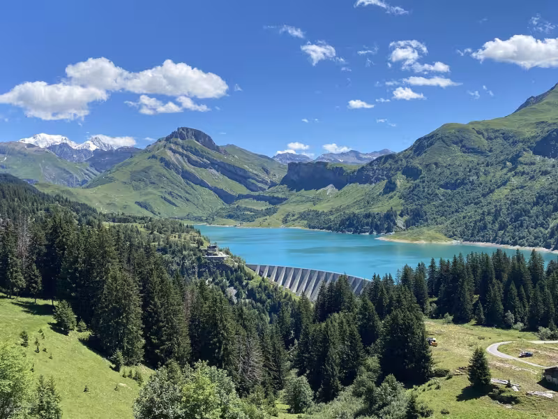 Roselend dam