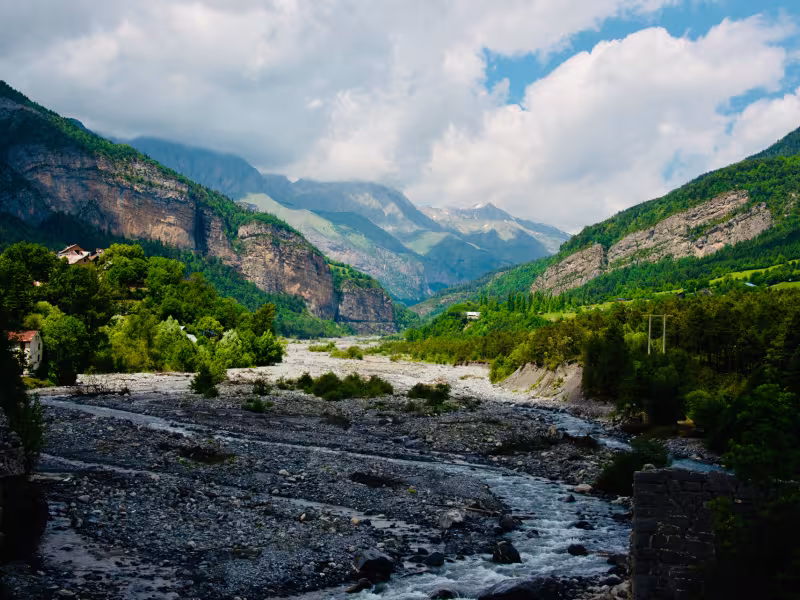 The Upper Var Valley in the Alpes-Maritimes