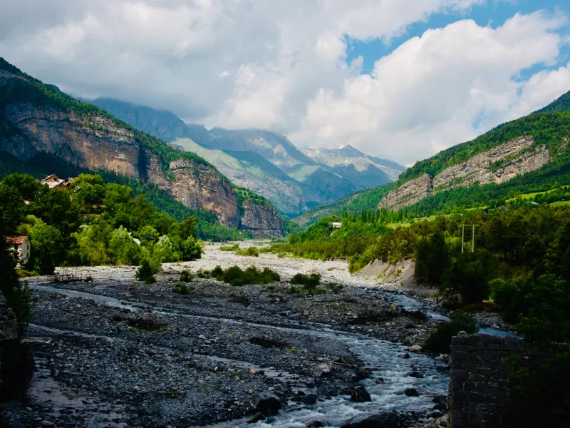 The Upper Var Valley in the Alpes-Maritimes