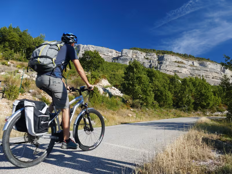 Cycling the Route des Pierres écrites