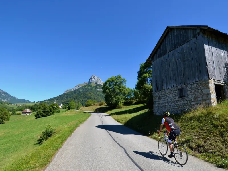 Crossing the Bauges massif