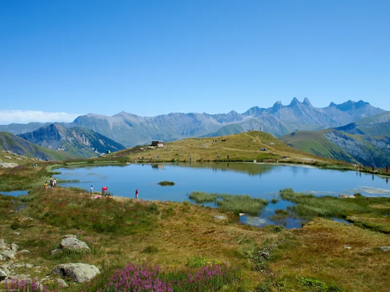 Lac Guichard at Col de la Croix de Fer