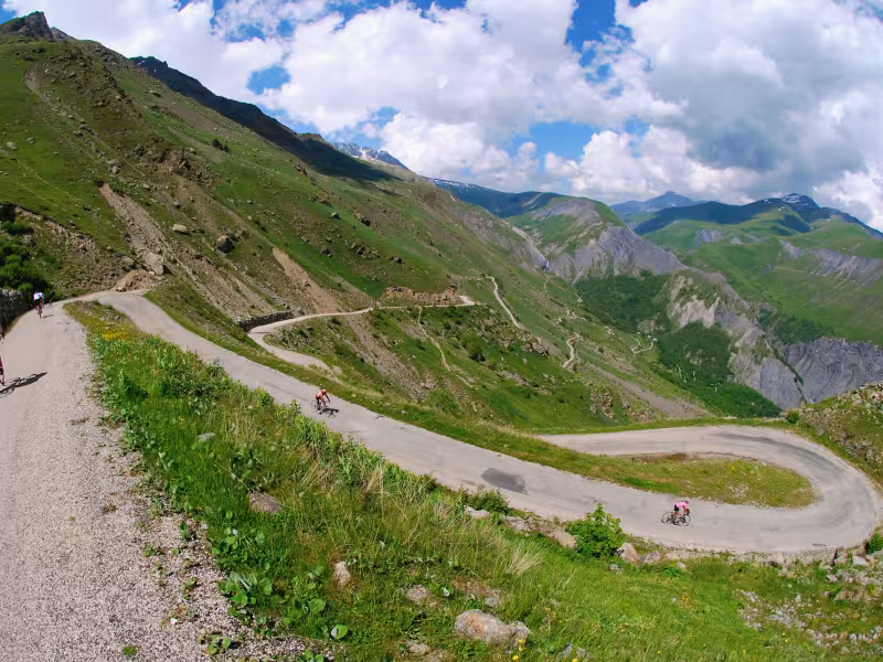 Lacets of the Col de Sarenne