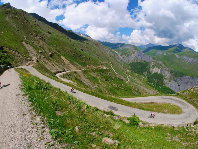 Lacets of the Col de Sarenne