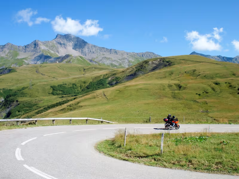 The Col de la Madeleine