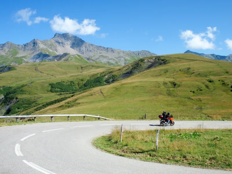 The Col de la Madeleine