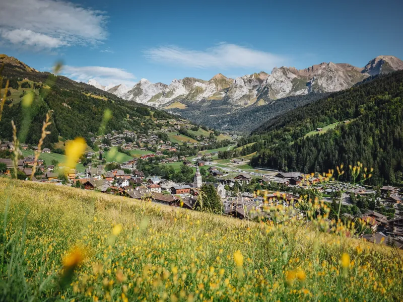 Le Grand Bornand and the Bouchet valley