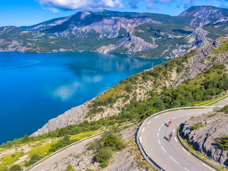 Lac de Serre-Ponçon at Sauze-du-Lac