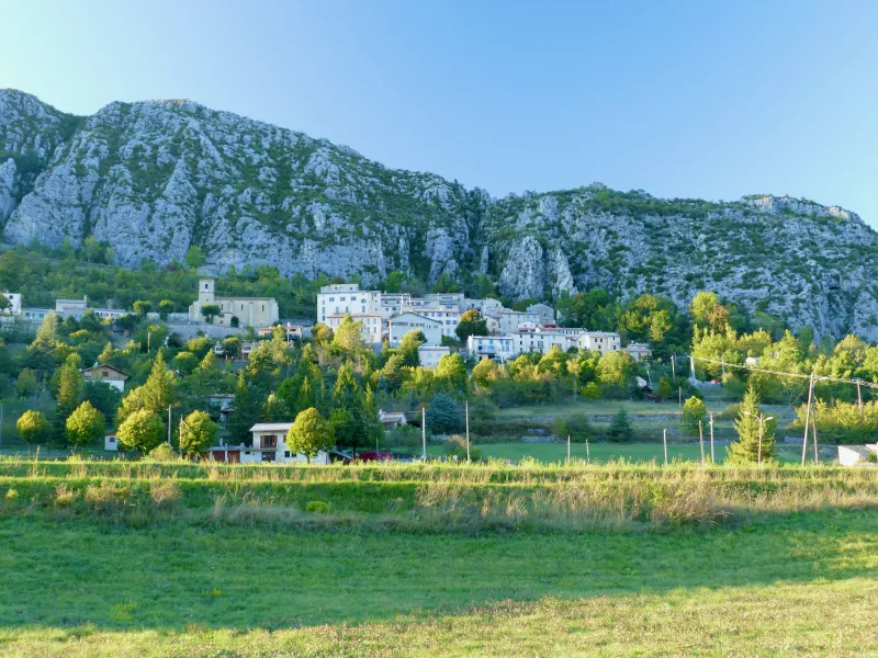 The Village of Saint-Auban in the Alpes Maritimes