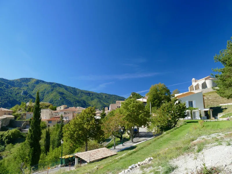Le Mas village in the Estéron valley
