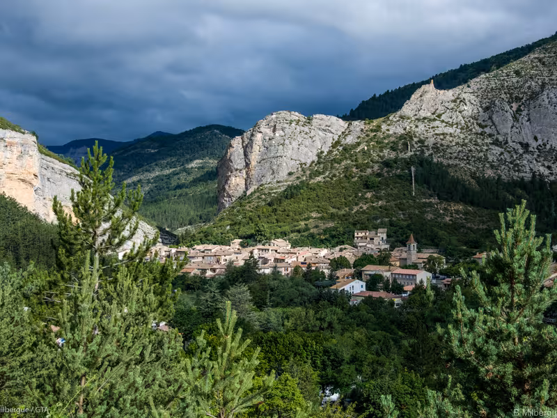 The famous village of Orpierre