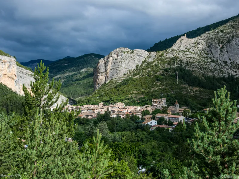 The famous village of Orpierre