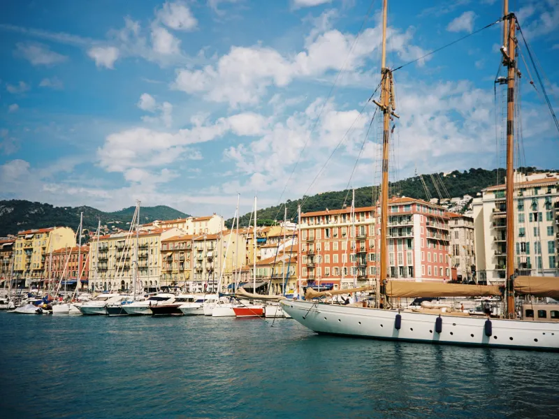 The port of Nice