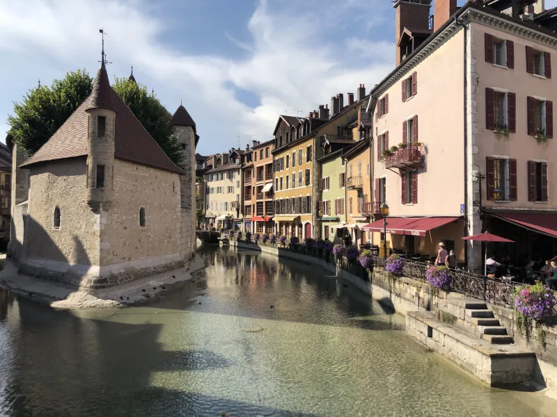 The canals of Annecy