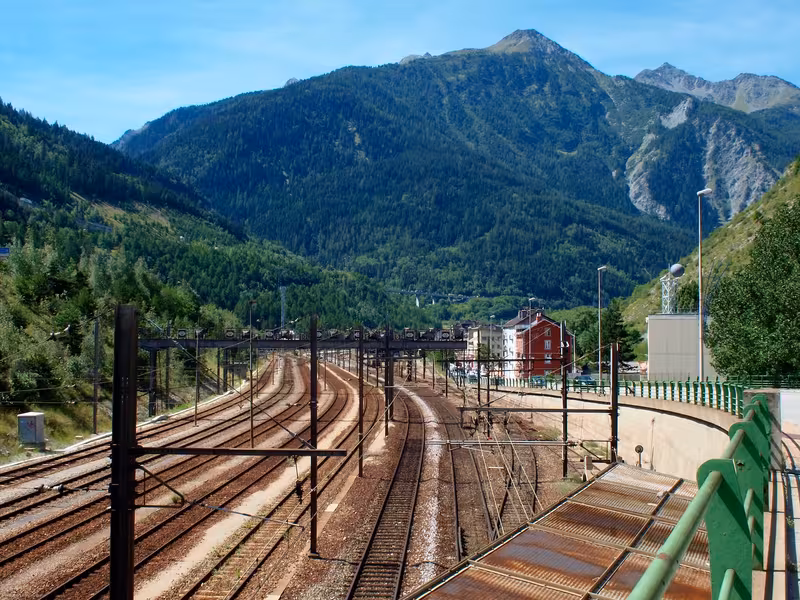 Modane, Alpine rail hub