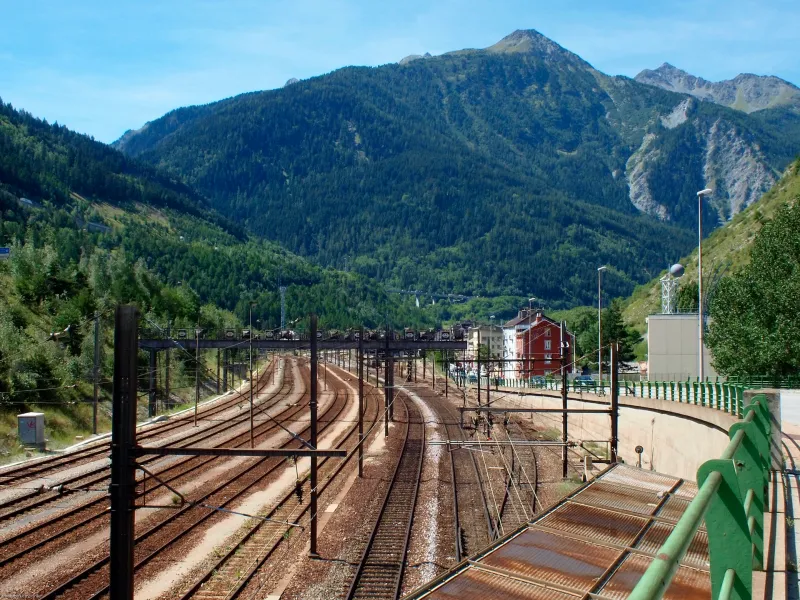 Modane, Alpine rail hub