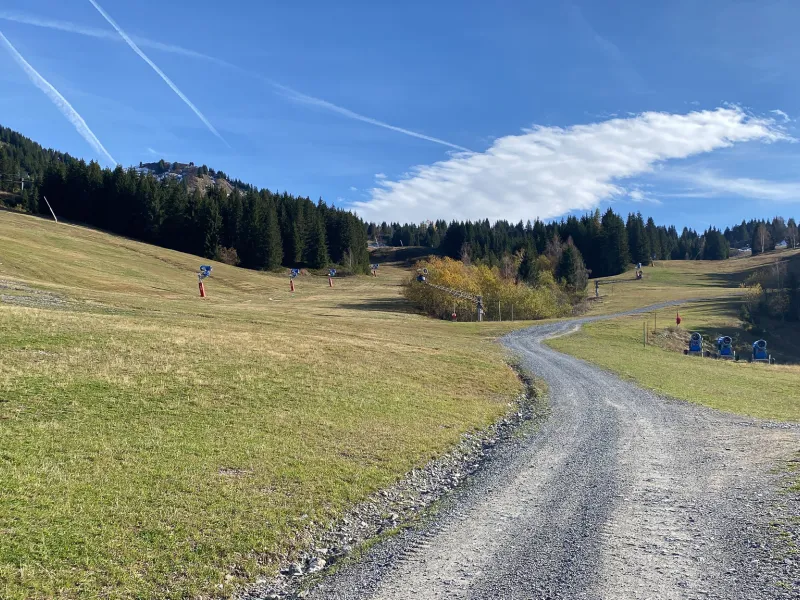 Ascent to Col de Ranfoly - Les Gets