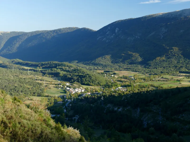 Panorama from the Saint-Barnabé pass