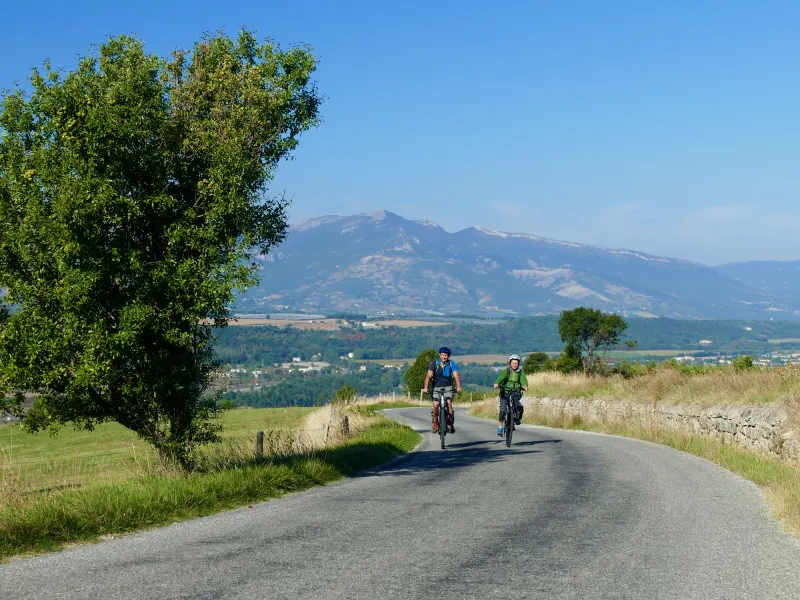 Panorama of the Durance valley