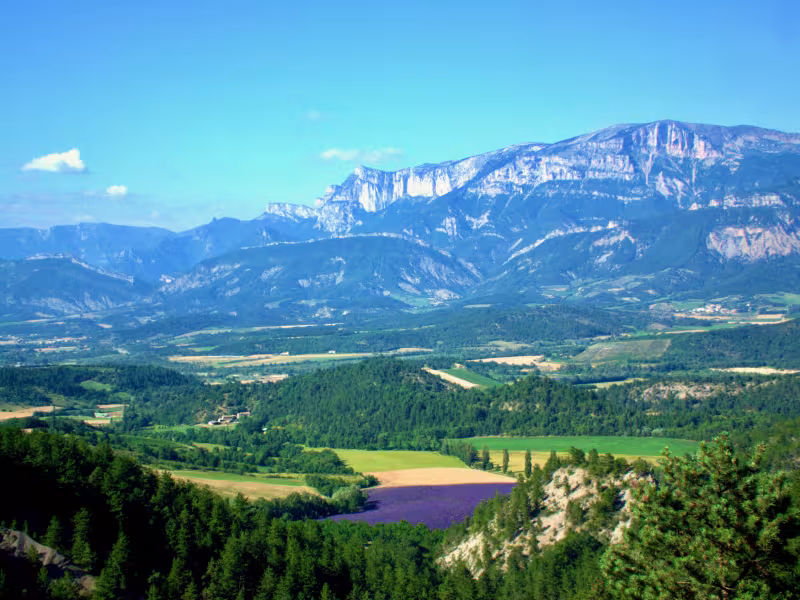 Panorama of Glandasse from Barnave