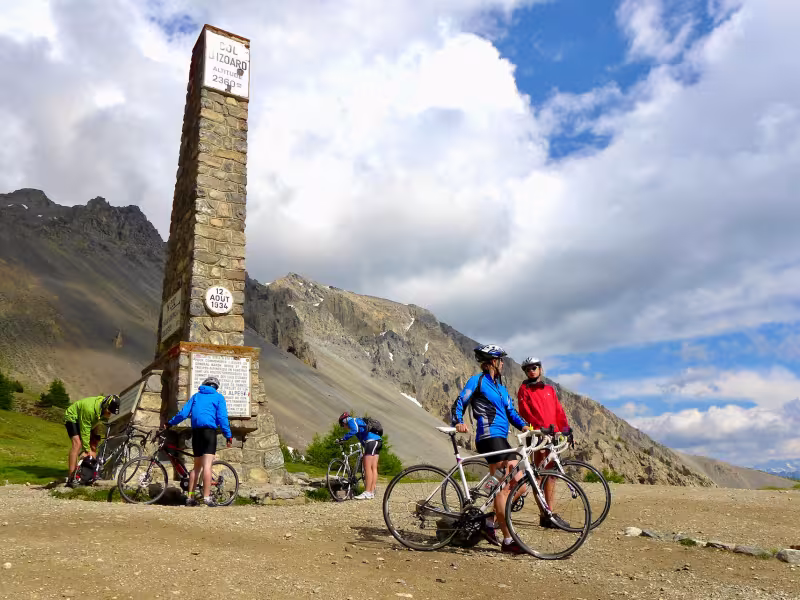 Passage to Col d'Izoard 2360 m