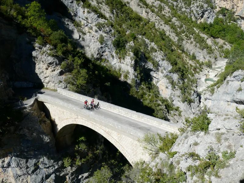 Bridge over the Clue d'Aiglun