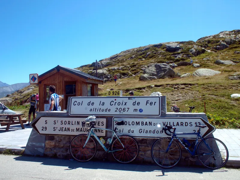 Summit of the Croix de Fer pass